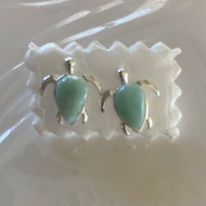 Earrings Turtle Larimar